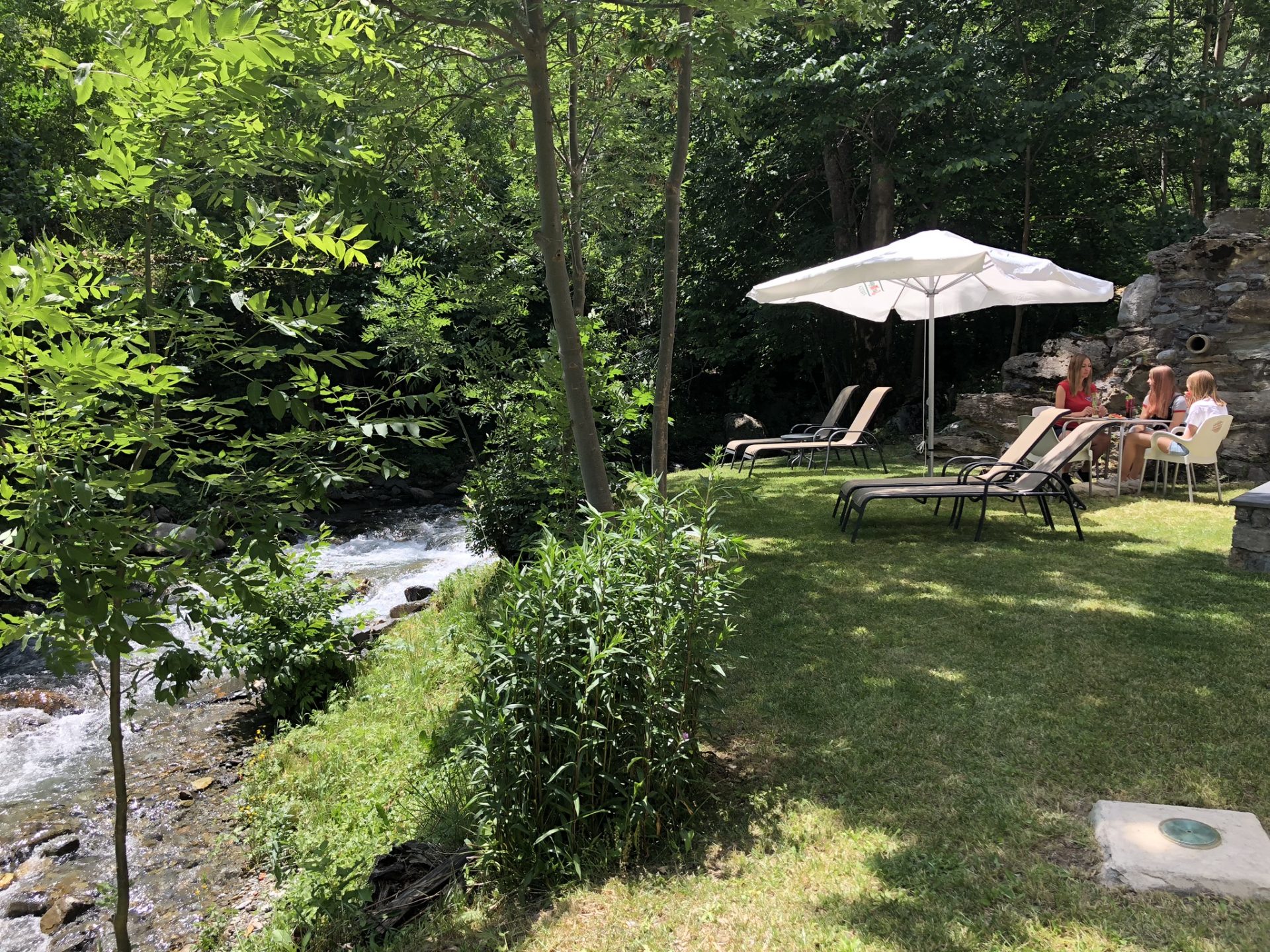 Relax by the river Relax by the river