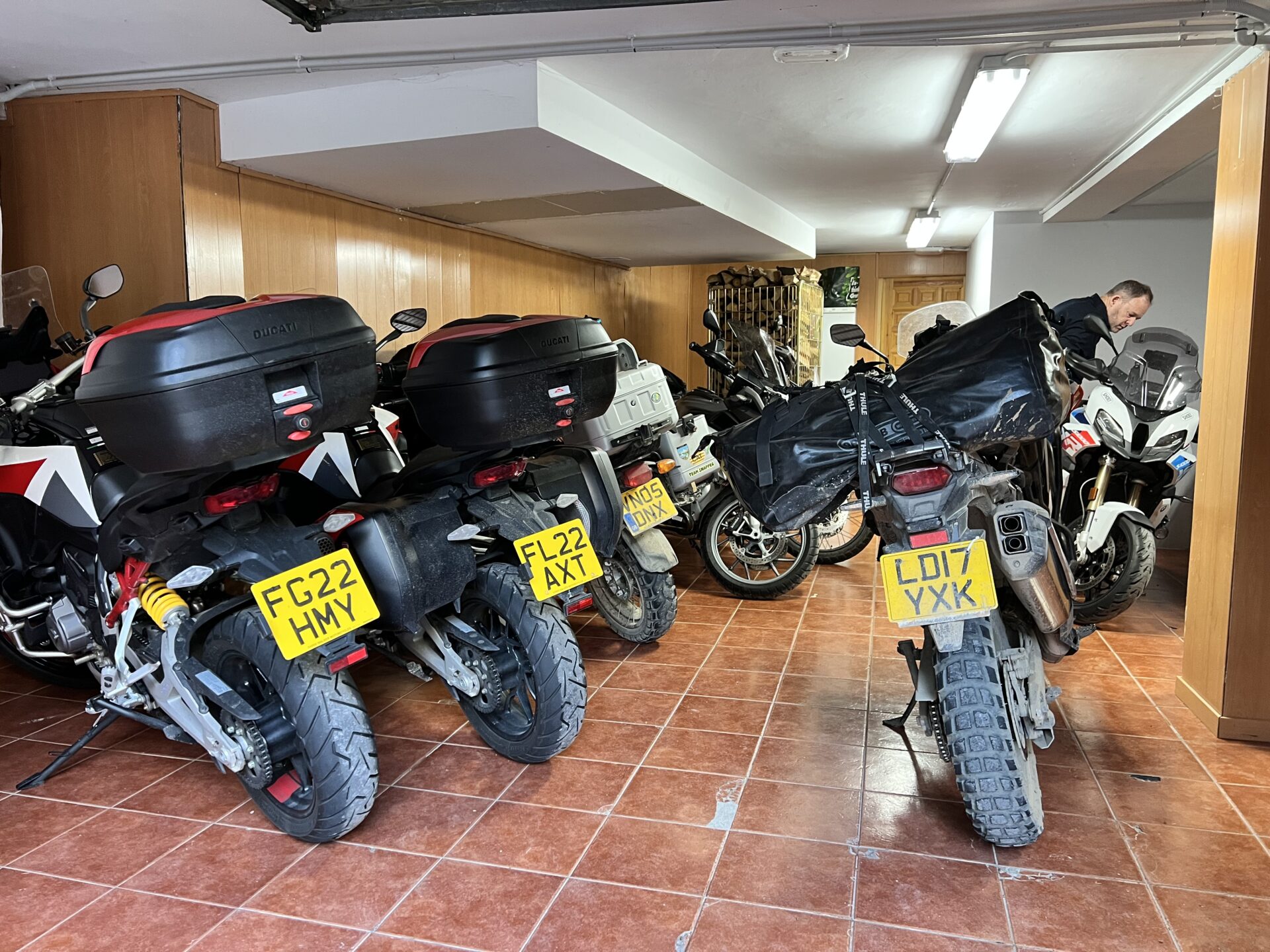 Garage for Motorcbikes and Cycles Garage for Motorcbikes and Cycles